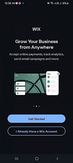 Premiers pas avec l'app de création de sites internet Wix