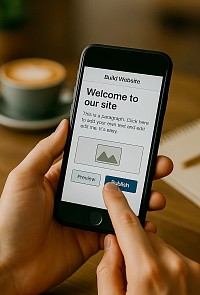 Test des apps de création de sites Web
