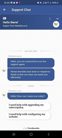 Instant ग्राहक सहायता चैट