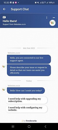 Instant Customer Support Chat