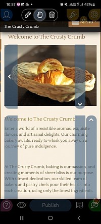 Перемещение и изменение положения блоков в Simdif